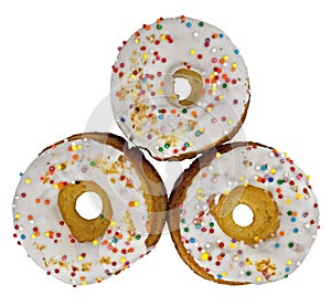 Donut with sprinkles