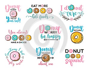 Donut stress just do your best and other funny quotes with donates