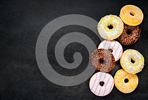 Donuts on Copy Space Area