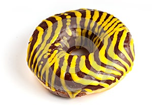 Donuts are delicious pastries and sweets white background