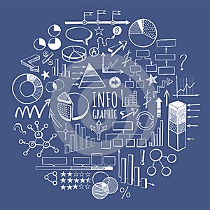 Doodl infographic elements.