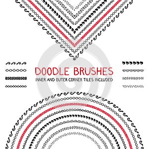 Doodle brushes set