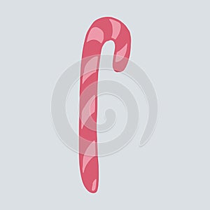 Doodle candy cane illustration