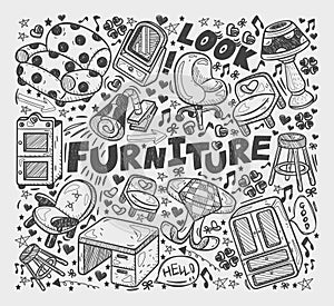 Doodle Furniture element