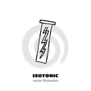 Doodle isotonic mix in bottle.