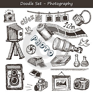 Doodle photography set