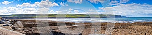 Doolin's Bay, The Burren. Panorama photo