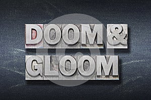 Doom and gloom den photo