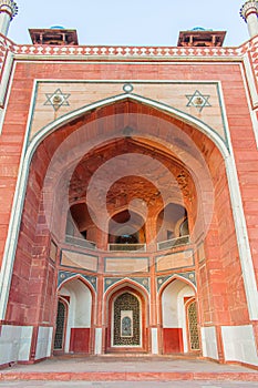 Doom shape gate of mughal architect