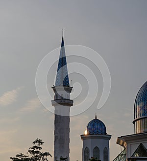 doom and tower of the mosque