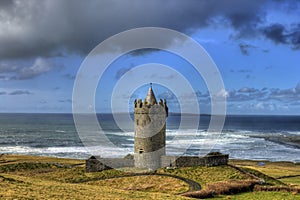 Doonagore castle in doolin , Ireland. photo