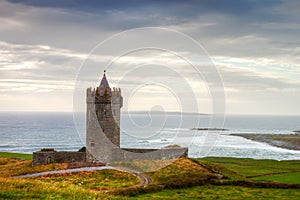 Doonegore castle in Ireland.