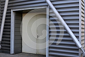 Door - an aperture in the wall for entering and exiting the building