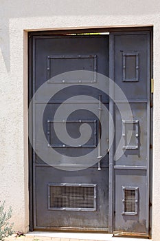 Door - an aperture in the wall for entering and exiting the building