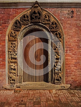 Door at Bhaktapur, Nepal