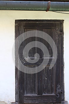 Door on Buchlov castle