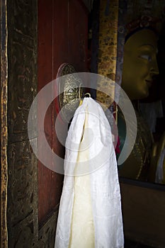 Door at a Buddhist monastery temple