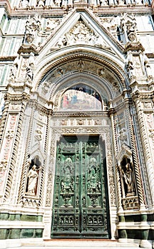 Door of Cathedral of Florence