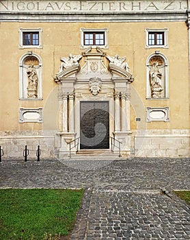 Door of the Cathedral of St. John the Baptist, Trnava, Slovakia
