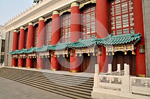 Door of Chongqing Auditorium photo