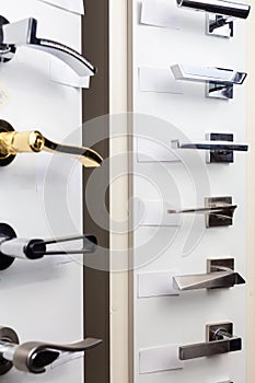 Door closers in a specialized store
