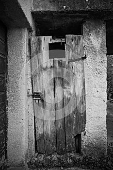 Door in Dobrinj, Krk, Croatia