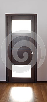 Door with door handle