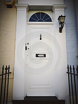 Door doorway England Britain British home house photo