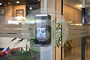 Door electronic access control system machine.