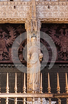 Door of forgiveness, cathedral of Toledo