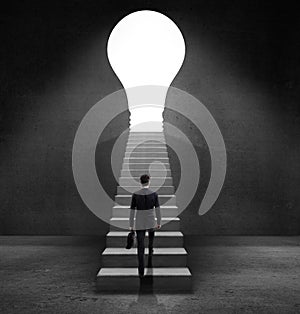 Door in form keyhole