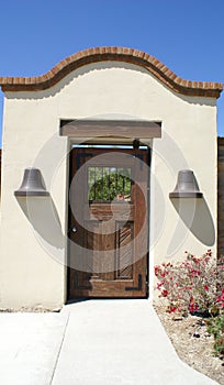 Door on Garden Wall