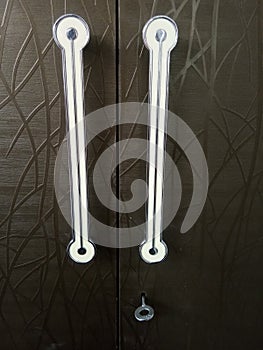 Door handle of almirah