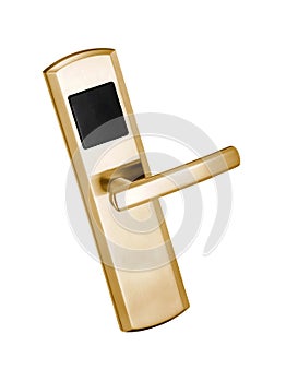 Door handled isolated