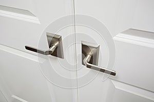 Door Handles inside New Luxury Home