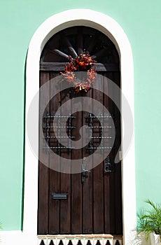 Door of a House in Old San Juan
