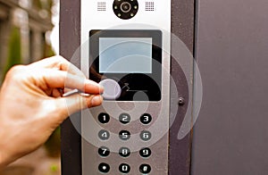 Door Intercom With Camera, Access Control.