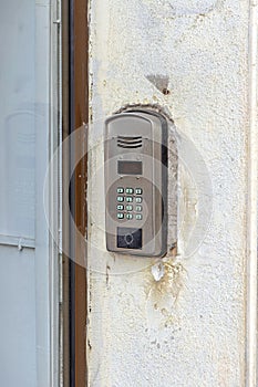 Door Intercom Wall