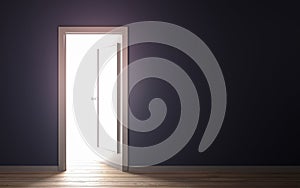 Light leaking from door