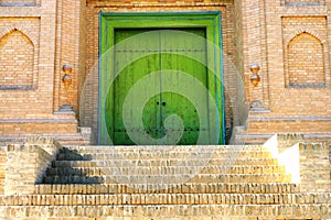 The door of Islamic house