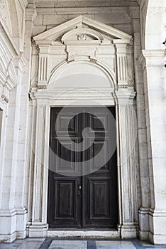 Door of Jeronimos Monastery, Portugal