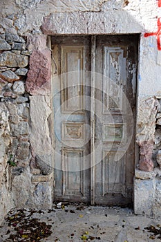 Door in Kalymnos, Greece