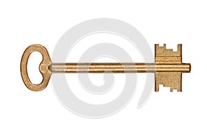 Door key isolated