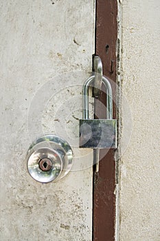 Door knob and key lock