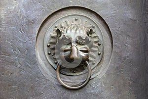 Door Knocker at St. Lorenz Kirche in Nuremberg