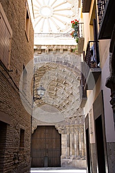 The Door of the Last Judgement, Tudela, Spain photo