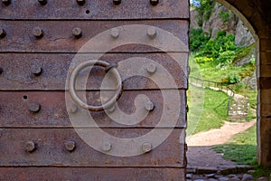 The door leading to the fortress