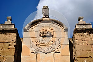 Door of the Lions in lleida