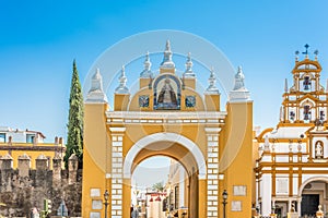 The door of the Macarena in Seville, Spain