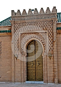 Door of the Mausoleum of Mohamed V